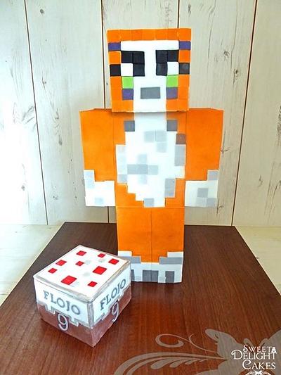 Stampy Cat - Cake by Sweet Delight Cakes