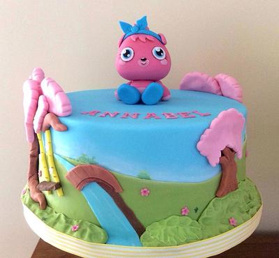 Moshi monster Poppet cake - Cake by Zoe Smith Bluebird-cakes