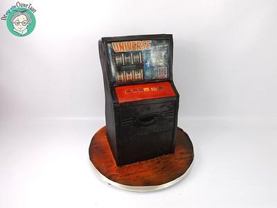 3d gamble machine - Cake by DeOuweTaart