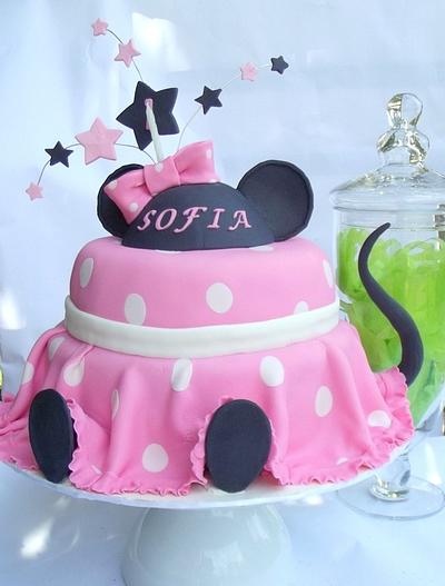 minnie cake - Cake by Andrea Costoya