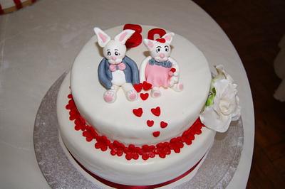 Funny Rabbits - Cake by Carla Ramos