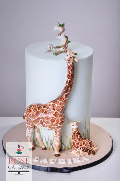 Giraffe cake - Cake by rosegateaux