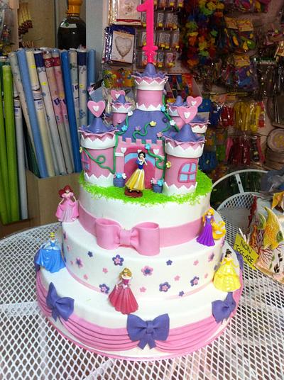 my princess castle - Cake by fette di dolcezza