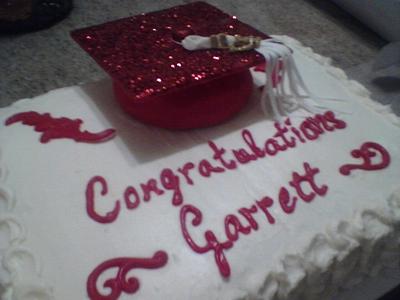 IU Graduation Cake - Cake by Ms. Shawn