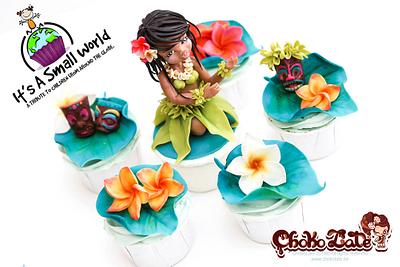 It's a Small World - Honolulu - Hawaii - Cake by ChokoLate 