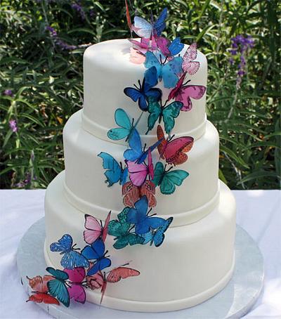 Brendy Butterfly Cake - Cake by Leo Sciancalepore