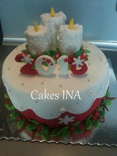 Christmas cake - Cake by Cakes INA