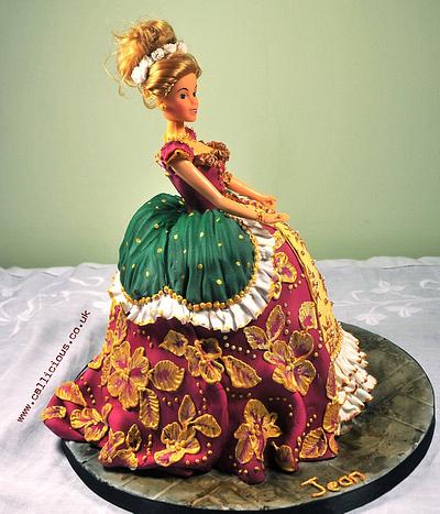 Baroque Princess Cake - Cake by Calli Creations