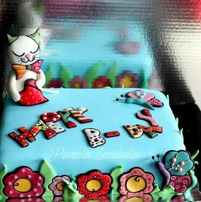 Romero Britto Cake - Cake by Pamela Iacobellis