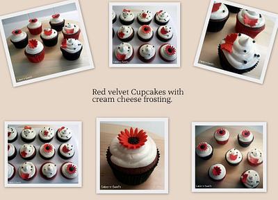 Red velvet cupcakes - Cake by Cakes-n-Sweets