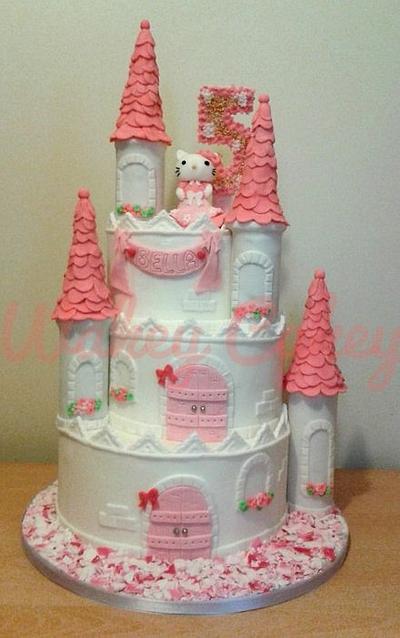 Hello Kitty Castle cake - Cake by Jules