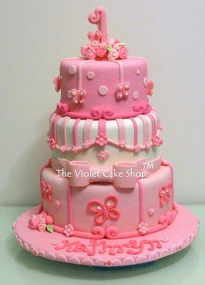 Pink Pink Pink! - Cake by Violet - The Violet Cake Shop™