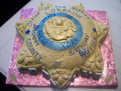 Sheriff cake by Enchanted Cake on FB - Cake by Sher