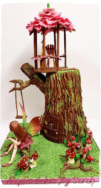 Fairy Tree Cake - Cake by Angelic Cakes By Sarah