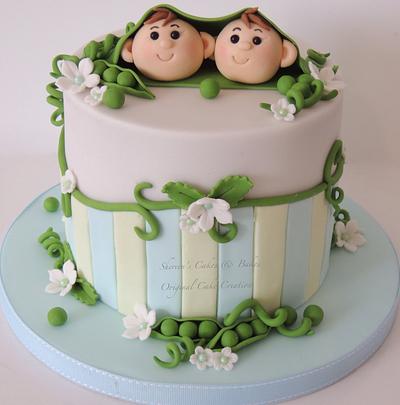 2 peas in a pod - Cake by Shereen