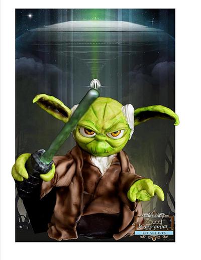 Yoda, Jedi Master and Teacher to the best Jedi - Cake by Brian Fishman