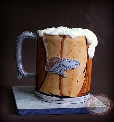 Big Ole Beer! - Cake by Aldoria Cakery