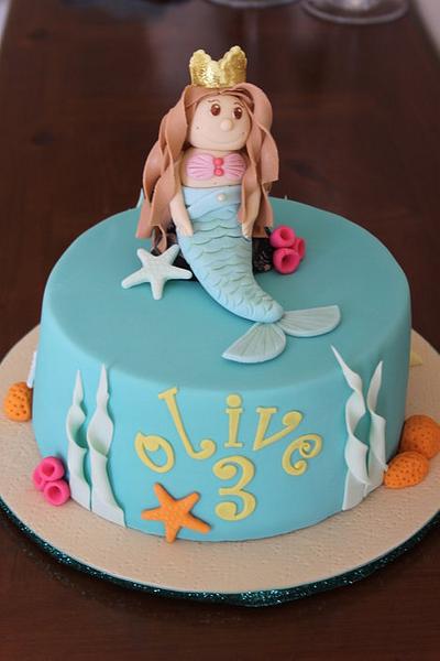 Mermaid - Cake by Emma's Cakes and Bake