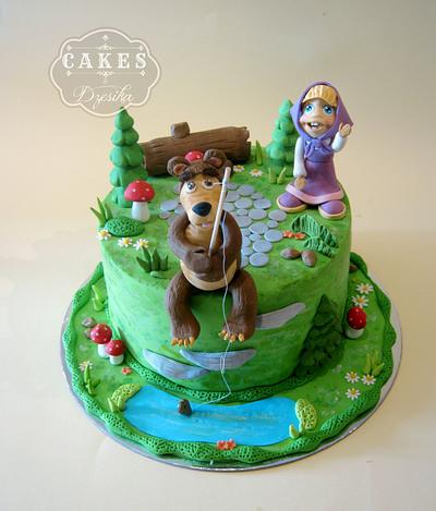 Masha and the bear - Cake by Dzesikine figurice i torte