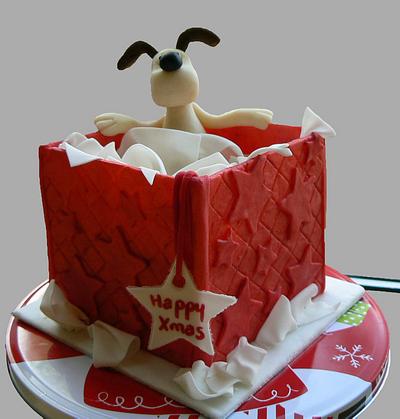 Gromits christmas gift - Cake by vanillasugar