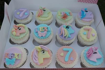 My Little Pony Cupcakes - Cake by Alison Bailey