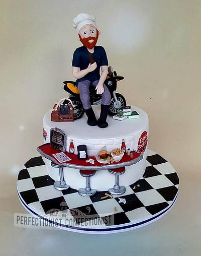 Mark - 40th Birthday Cake - Cake by Niamh Geraghty, Perfectionist Confectionist
