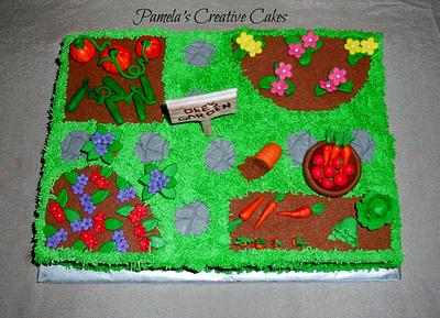 Dee's Garden - Cake by Pamela Sampson Cakes