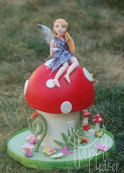 Fairy Mushroom Cake - Cake by Shannon Davie