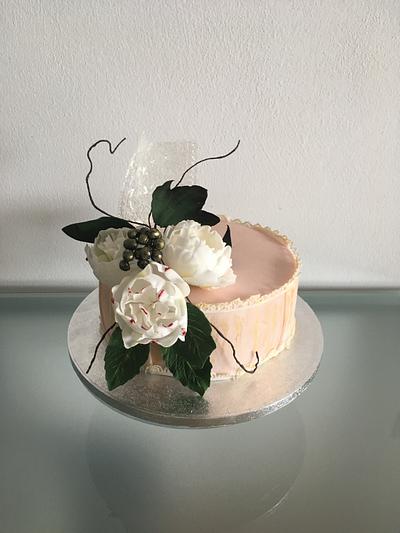 30th birthday  - Cake by Kvety na tortu