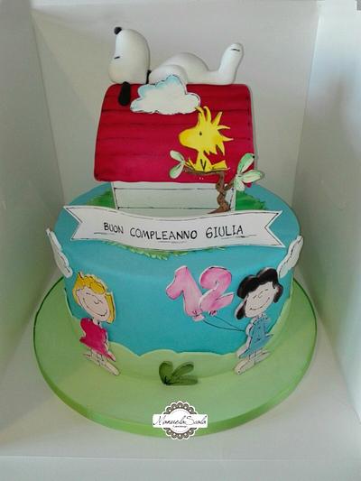 Snoopy cake - Cake by manuela scala
