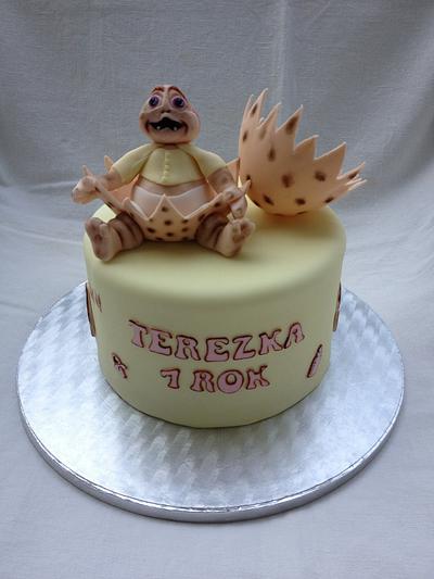 Baby dinosaur cake - Cake by Denisa O'Shea