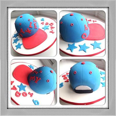 snapback cap cake  - Cake by jodie