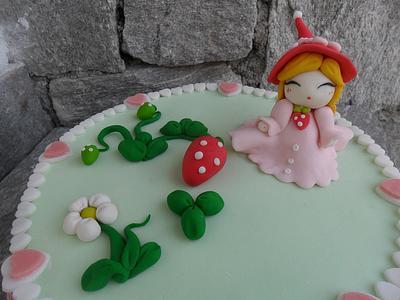 Little pink sweet witch - Cake by Clara