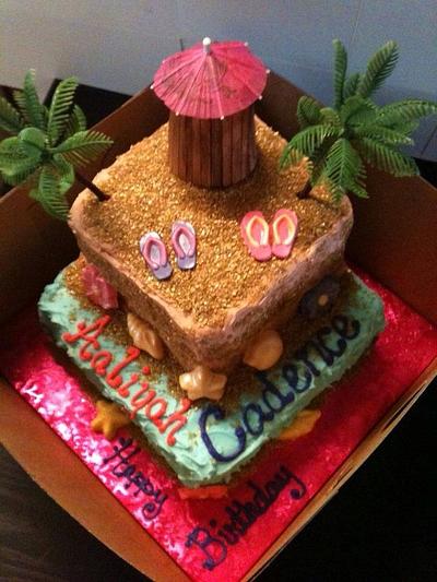 Aloha - Cake by Meghan