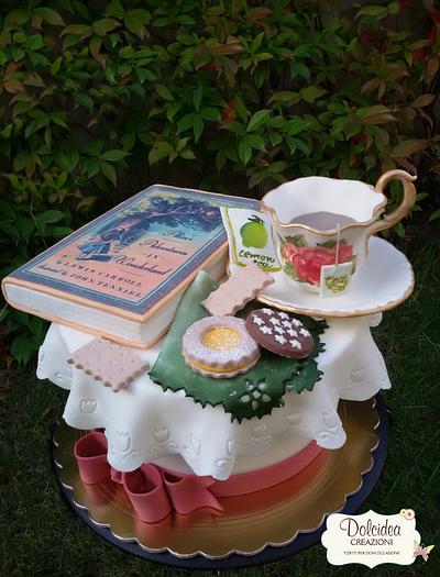 Torta ora del tè - Tea time cake - Cake by Dolcidea creazioni
