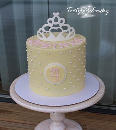 Yellow princess cake - Cake by Cakes by Evička
