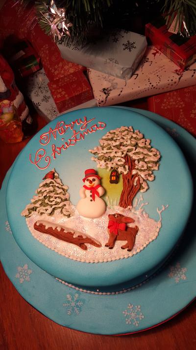 Christmas Cake - Cake by Kell77