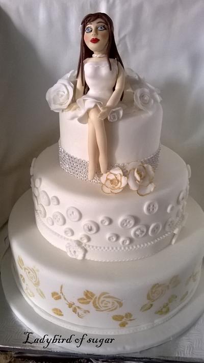 La regina delle rose - Cake by Ladybirdofsugar