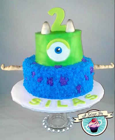 Monsters Inc - Cake by Heather Nicole Chitty