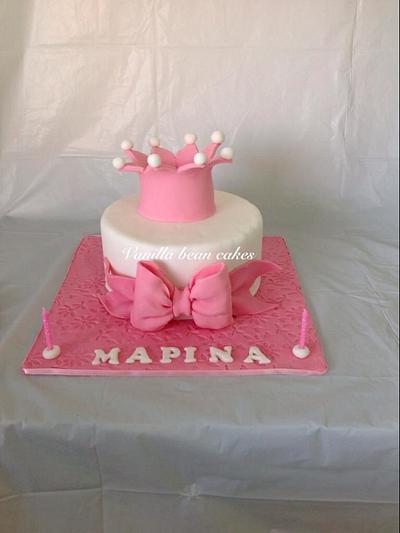 crown cake  - Cake by Vanilla bean cakes Cyprus