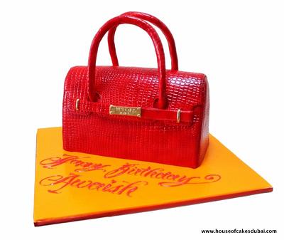Hermes bag cake - Cake by The House of Cakes Dubai