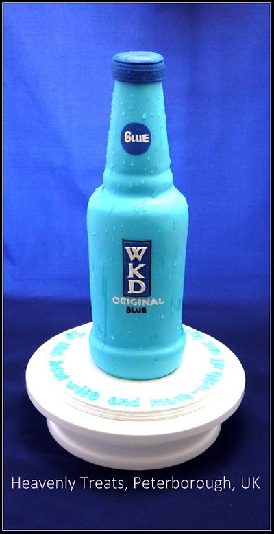 WKD Bottle cake - Cake by Heavenly Treats by Lulu