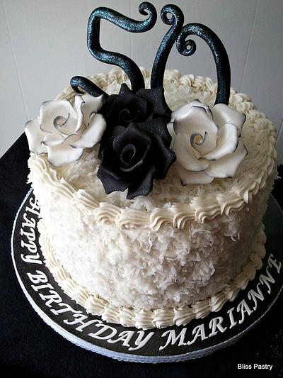 50 is fabulous! - Cake by Bliss Pastry