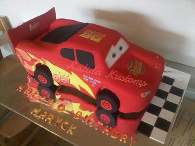 Cars Mc Queen - Cake by Fab-Feest 