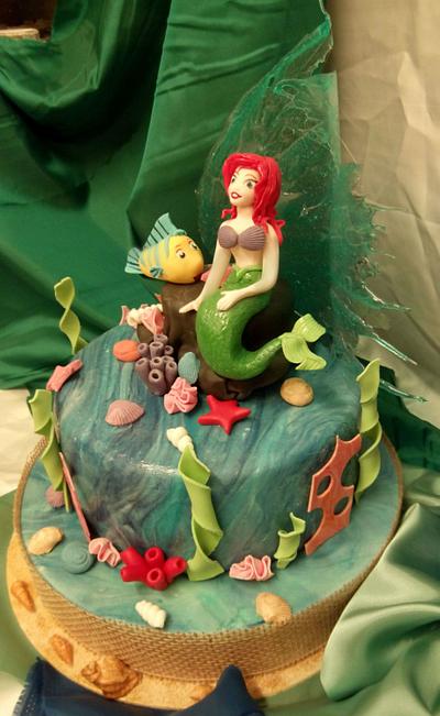 my little mermaid - Cake by La Mimmi