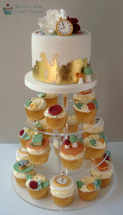 Victoriana Wedding Cupcakes - Cake by Amanda’s Little Cake Boutique