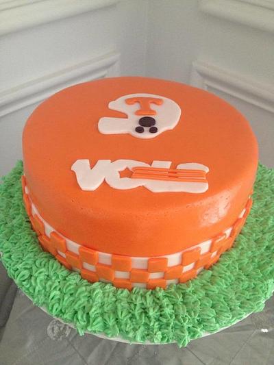 Tennessee Vols Birthday Cake - Cake by Jennifer 
