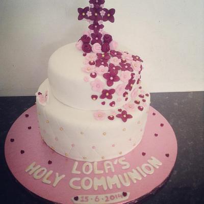 Holy communion  - Cake by Marie 