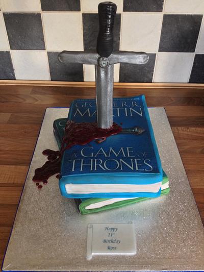 Game of thrones cake - Cake by silversparkle