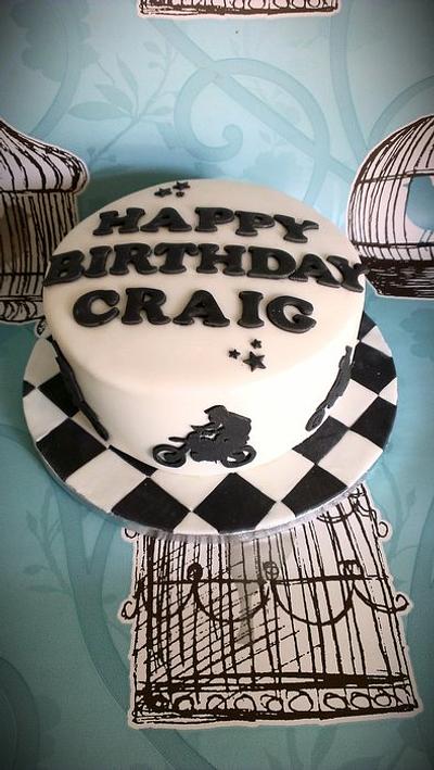 Motorcross - Cake by Cakes galore at 24